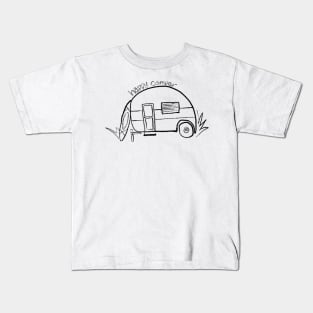 Happy Camper v. 2 Kids T-Shirt